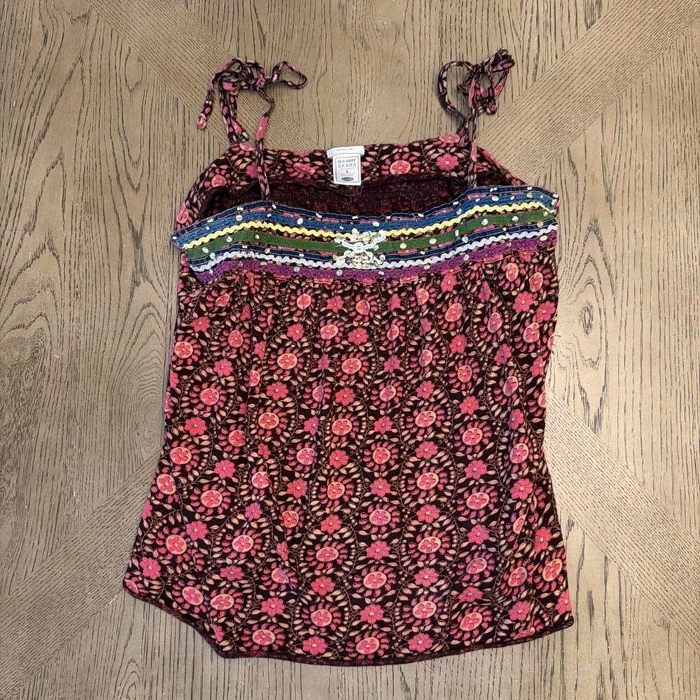Vintage Old Navy babydoll boho camisole